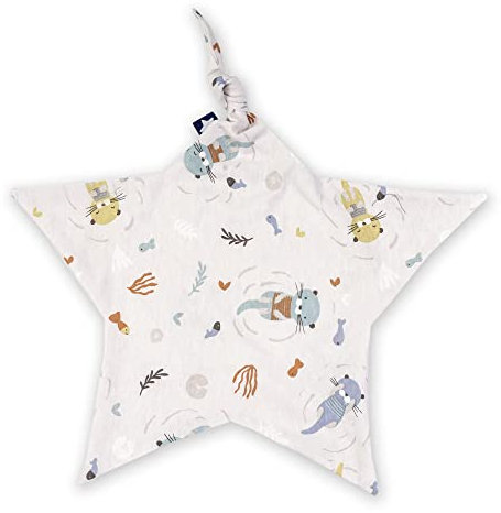 Julius Zöllner Schnuffeltuch Jersey ca. 35x35 cm, schadstoffgeprüft, made in Germany, Little Otti