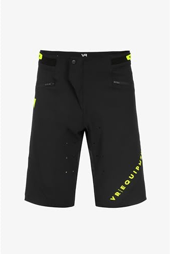 Valentino Rossi VR46 Pantalones Trail Short MTB,38,Negro