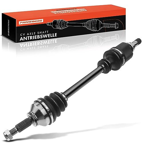 Frankberg Arbre de Transmission MT sans bague ABS Essieu Avant Gauche Compatible avec Logan LS S.a.n.d.e.r.o Clio III BR0/1 CR0/1 Modus/Grand Modus F/JP0 Remplacer# 6001551096