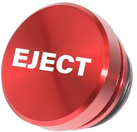 Flaconi Copertura Accendisigari Per Auto,Accessori Interni Per Auto,Copertura Per Spina Accendisigari Per Auto,Copertura Accendisigari In Alluminio,Universale Per La Maggior Parte Dei Auto (Eject)