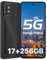 UMIDIGI 5G Mobile Phone 17GB(12+5)+256GB,64MP+24MP,5150mAh,A13 Pro Max 5G Smartphone,Dimensity 900 Processor,Android 12,90Hz Refresh,6.8 2.4K FHD+ Display,Type-C,Dual SIM/Face ID/GPS/OTG-Black