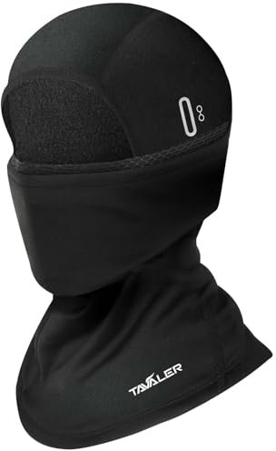 Tavaler Sturmhaube Winter Fahrrad Balaclava Herren/Damen Sturmmaske Winddicht Warm Skimaske für Outdoorsports Motorrad, Radfahren, Snowboarden, Skifahren