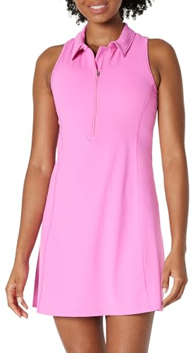Amazon Essentials Vestido de Tenis Deportivo FormFlex, Largo y Suave Mujer, Rosa, XL