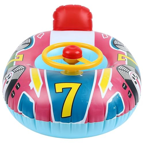 Bouée de Natation Gonflable pour bébé avec Volant - Siège avec Anneau de sé
