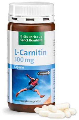 Sanct Bernhard L-Carnitin-Kapseln 300 mg | 180 Kapseln