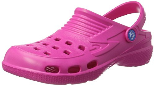 Beck Mixte Clogs 956 Sabots, Rose, 38 EU
