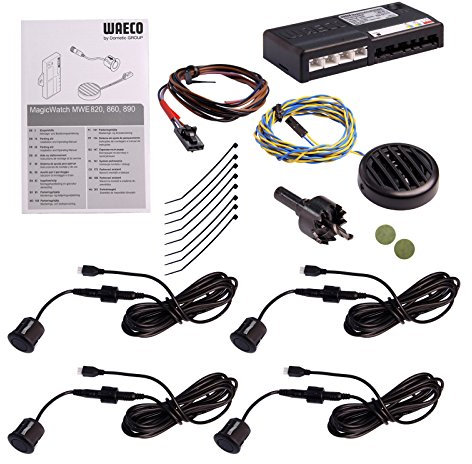 WAECO MAGICWATCH MWE-820 EINPARKHILFE HINTEN 4 SENSOREN RÜCKFAHRWARNER 31771360