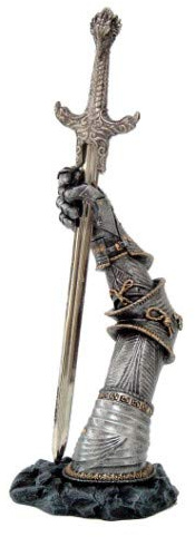Pacific Giftware Brieföffner mit dem legendären Schwert von König Arthur Excalibur, 25,4 cm hoch