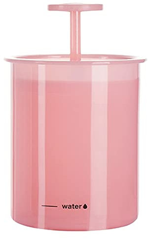 NOPEILVI Nettoyant pour Le Visage Moussant Maquillage Lavage Bubble Maker Voyage Ménage Riche Mousse Maker Tasse Mousse Maker en Plastique Bubble Maker Foamer Outil De Nettoyage du Visage (Rose)