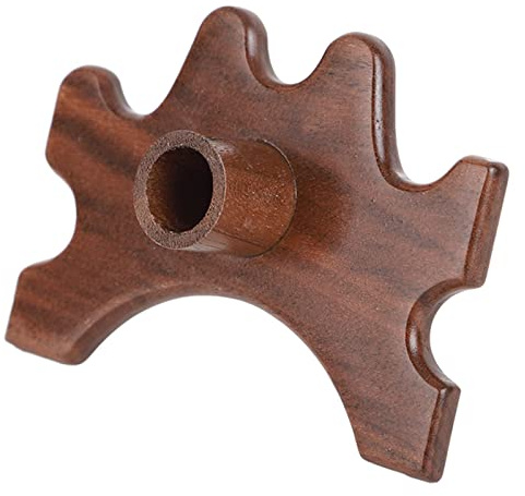 Cabezal De Puente Para Taco De Billar, Accesorio De Palo De Taco De Billar, Accesorio De Taco De Billar De Madera, Cabezal De Puente De Billar Portátil Para Competición De Juegos(Horquilla baja)