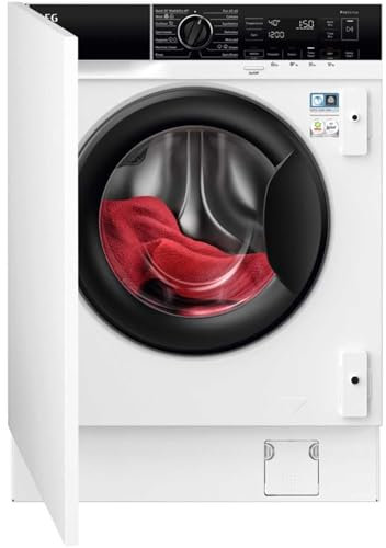 AEG L7WE74634BI 7000 ProSteam Built-In Condenser Washer Dryer