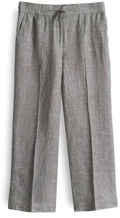 OPUS Damen City Pants | City Pants MAIKITO Linen Relaxed aus reinem Leinen Olive Leaf, 38