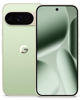 Google Pixel 10 Pro - Unlocked Android Smartphone - Gemini AI Assistant, Triple Rear Camera System, Fast-Charging 24+ Hour Battery, and 6.3 Super Actua Display - Jade - 256 GB (2025 Model)