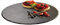 APS 975 Tortenplatte/Servierplatte, drehbar, Ø 32 cm, Höhe: 2,5 cm, Naturschieferplatte, Schiefer-Materialstärke 6-9 m