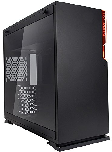 In Win 101 Midi-Tower Negro Carcasa de Ordenador - Caja de Ordenador (Midi-Tower, PC, Acrilonitrilo butadieno estireno (ABS), SECC, Vidrio Templado, ATX,Micro-ATX,Mini-ATX, Negro, 16 cm)