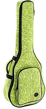 Ortega Guitars Jean Guitar Gigbag - 4/4 Klassische Gitarren Tasche - Höhe 105 cm - Breite 39 cm - Mit Schultergurten - Baumwolle / Leinen, Grün (OGBCL-GRJ)