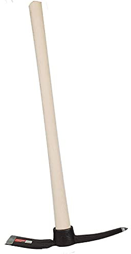 Wooden Handel Pickaxe Mattock 90cm Length