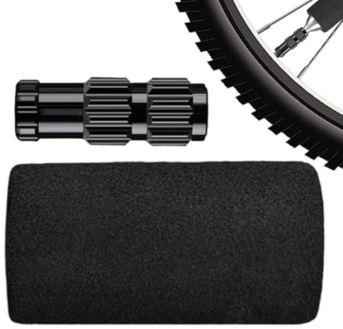 demaxiyad Cykelpumpsadapter, däckuppblåsningsfäste med skumskydd, cykelventiladapter - för -däck, vägdäck, kompressor, verkstad