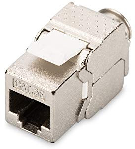 Digitus DN93512 Inserto Jack Stp Schermato Rj45 8 Poli Cat 5E, Modulo Keystone, Cat 5E - Schermato