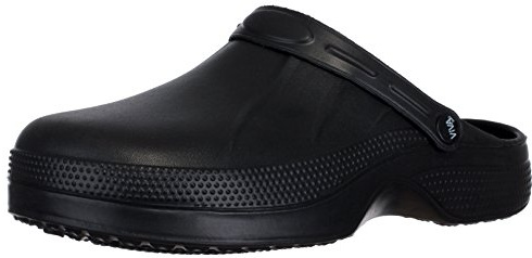 Brandsseller Zuecos para hombre forrados zapatos de jardín zapatillas, Negro , 40 EU