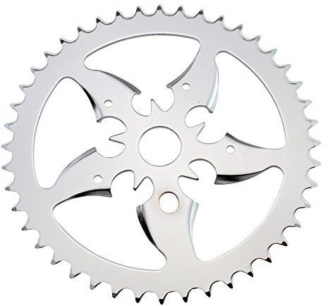 Fenix Tip Bike Sprocket/Chain Ring Chrome, Various Sizes (44 Teeth)