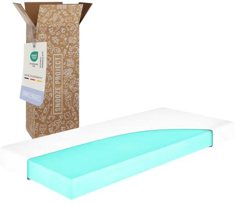 September Komfortschaum Matratze 200 x 220 x 14 cm - H3 Mittel-Fest - Made in Germany - Oeko-Tex - 60° Grad waschbar - 200x220