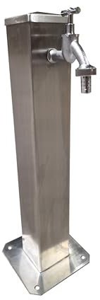 50cm Wassersäule Edelstahl 3/4 Zoll