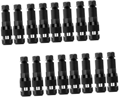 Gadpiparty 16pcs Low Voltage Connectors Wire Connectors for Cable Push Quick for Outdoor Lighting