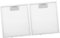 Hemobllo 2 Filtros Para Campana Extractora Malla Metálica Antigrasa Para Cocina Filtro De Repuesto Para Campana Extractora Filtro De Aluminio Plateado