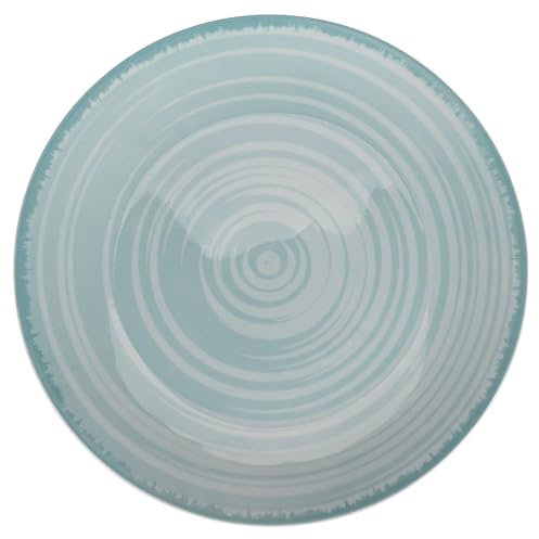 Villa d'Este Home Tivoli 1996 Juego de 6 platos de postre de porcelana Ø19 cm, cabaña Acqua