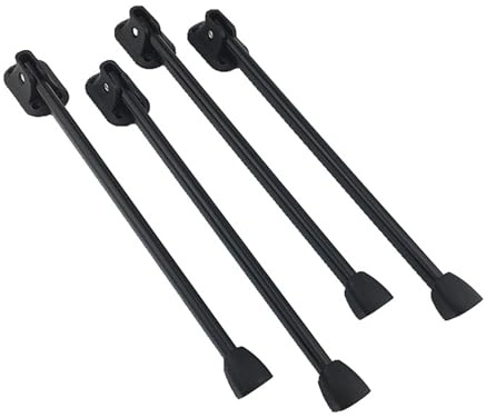 Shurhome Gambe regolabili in ferro per altalena non slittamento base gambe sedile stabilizzatori gambe per panchine sedili gamba sedile
