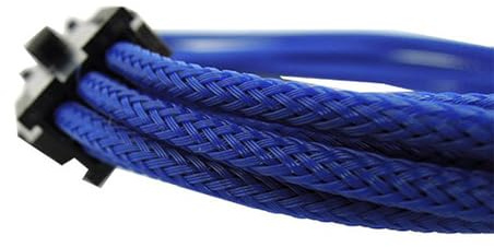 Gelid Solutions Cable 6 PIN PCI-E | Single Sleeve Blue| AWG 18 | Sizes 30cm | Color blue