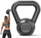 PROIRON Kettlebell Professional Kugelhantel aus Gusseisen, 4kg Gewichten Guss Schwunghantel Kugelgewicht Krafttraining - Schwarz Kettlebells
