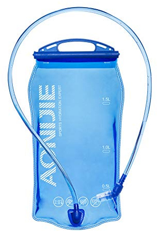 AONIJIE Leakproof Water Reservoirs for Backpacks/Running Vest Pack - 1L / 2L / 3L Hydration Bladder (1.5 Liter)