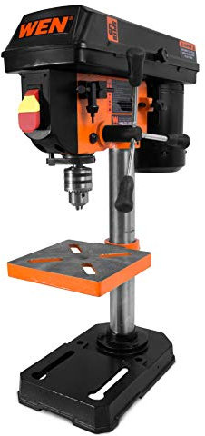 WEN 4208T 2.3-Amp 8-Inch 5-Speed Cast Iron Benchtop Drill Press,Black/Orange