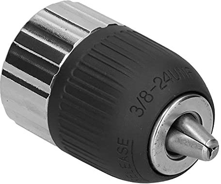 Mandrino per Trapano da 3/8-24UNF per Trapano Avvitatore a Percussione Mandrino per Trapano con Foro Adattatore da 2‑13 Mm