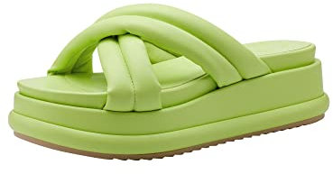Tamaris Mujer 1-1-27208-20, Sandalia, Lime, 38 EU