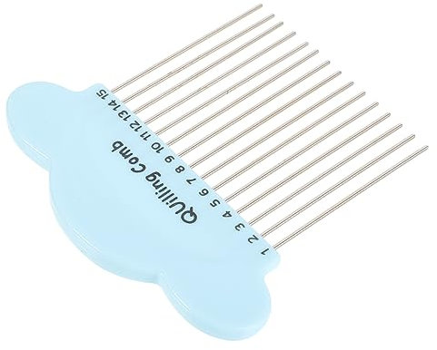 COHEALI Kompaktes Quilling-Werkzeug Papierrollkamm Quilling-kamm Zubehör Quilling-kunstwerkzeuge Zufällige Farbe