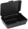 LOVIVER Kleine Werkzeugkasten Leer, Tragbare Werkzeugbox Wasserdicht, Werkzeugkoffer Leer, Toolbox Werkzeugkasten mit Ergonomischer Griff Box für Heim- & Handwerker, 14.8 cm x 9.2 cm x 3.8 cm