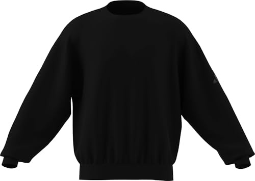 adidas Herren Soft LUX Sweatshirt, Black, 4XL