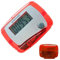 Pedometer Walking, Portable Digital Step Counter, LCD Display Daily Target Monitor, Fitness for Seniors, Sports, Travel, Adventures, Hiking, 1.89x1.42x0.79 Inches