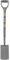 Spear & Jackson 1184NB Neverbend Carbon Treaded Border Spade, 93.5 x 14 x 9 cm