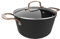 Cecotec Olla Polka Fantasy 24 Pot Golden. Diámetro 24 cm, Capacidad 4,5 L, Aluminio Forjado, Revestimiento antiadherente Platinum Plus Teflon, Libre PFOA, Apta para todo tipo de cocinas, Tapa