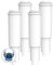 AQUA CREST White Kaffeemaschinen-Wasserfilter, Ersatz für Jura® 60209 White, 64553, 7520, 68739 - Kompatibel mit Verschiedenen Modellen von Jura® Capresso®, Impressa®, 4er-Pack