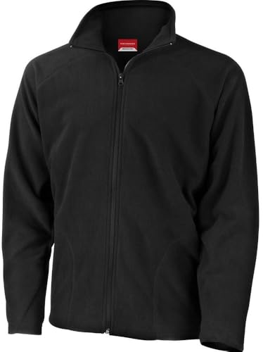 Result Jacke, aus Micro-Fleece Gr. XL, Schwarz