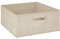 5five - cesta de tela mix n modul 31x15cm beige jaspeado