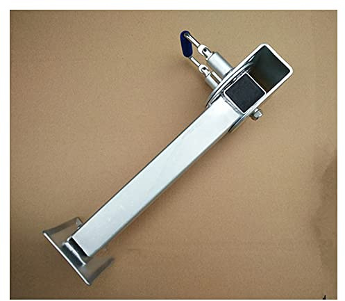 ICOSAR Tabla abatible para patas estabilizadoras de gato de coche, pata de estacionamiento de caravana de 440 mm con tabla, cada pierna tiene una capacidad de transporte de 2000 kg, remolque de