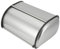 Bread Bin, Small Stainless Steel Bread Box Kitchen Counter Roll Top Bread Storage Container Holder with Sliding Lid for Bread Bagel Sandwich(340 * 230 * 145mm)