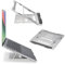 Kensington Easy Riser Laptopständer, höhenverstellbar und faltbarer Notebookständer aus Aluminium, für Bildschirme bis 16 Zoll, ideal auch für unterwegs, silber (K50417WW)