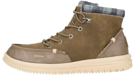 HEYDUDE Bradley Classic Herren - Slip-On Schuhe - Ankle Boots, Walnut, 43